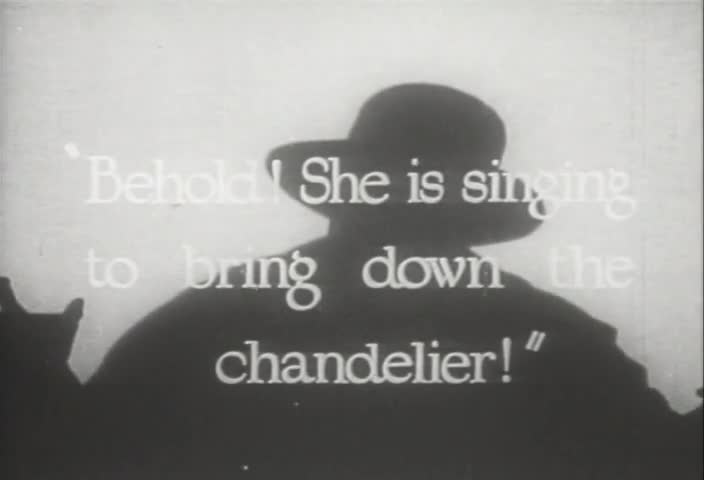 Falling Chandelier