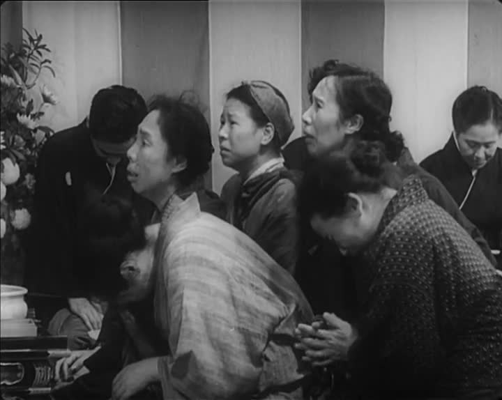 Mourners from Kuroe-cho